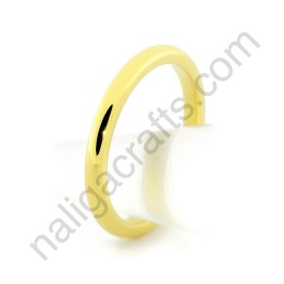 แหวนทังสเตนคาร์ไบด์ รุ่นคลาสสิค สีทอง (2มม.)