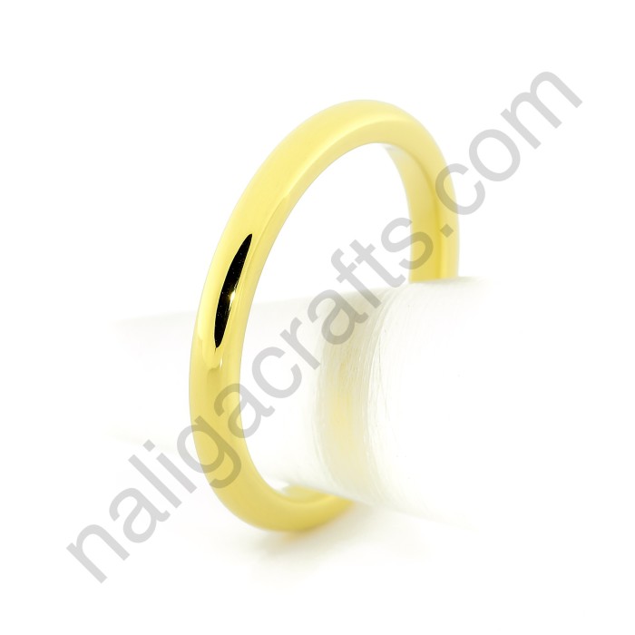 Domed Gold width 2mm