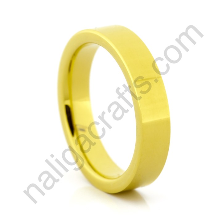 Gold Flatband 4mm