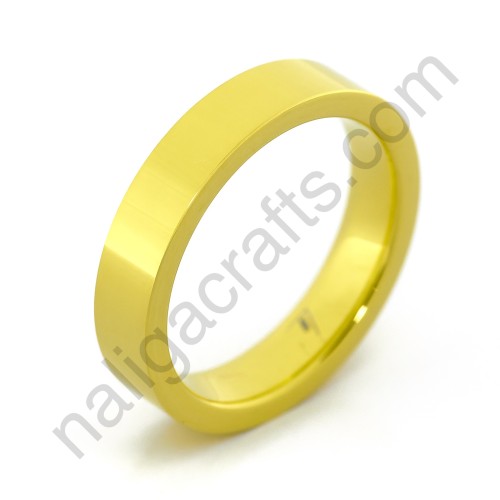 Gold Flatband 4mm