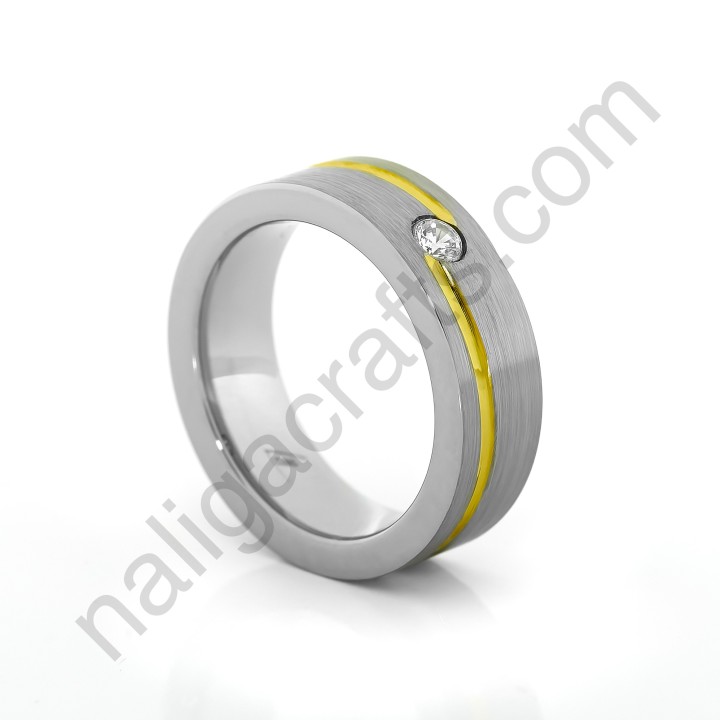 Gold Spiral Stone