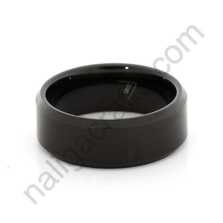 Black Tube Beveled Edge width 8mm