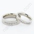 แหวนคู่ 7 Stones Titanium