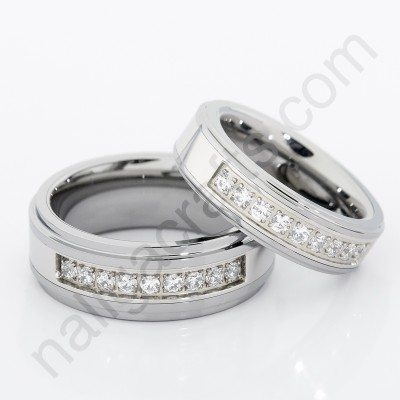 แหวนคู่ Stones in Silver แหวนคู่ Stones in Silver