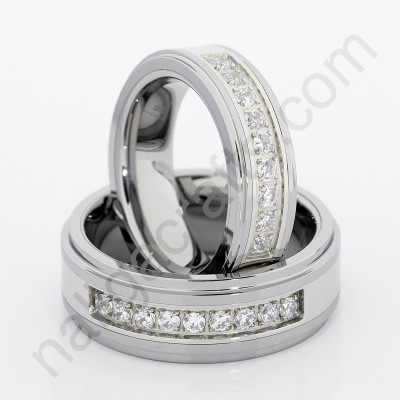 แหวนคู่ Stones in Silver