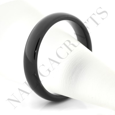 Domed Black (4mm.) Domed Black (4mm.)