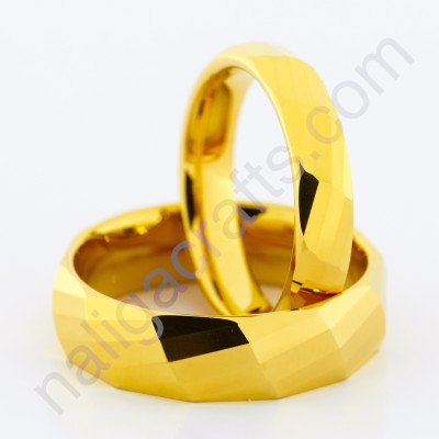 แหวนคู่ Golden Facets