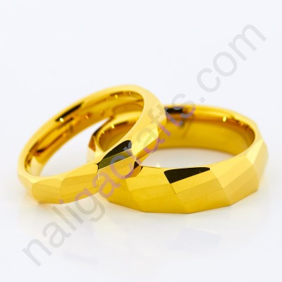 แหวนคู่ Golden Facets