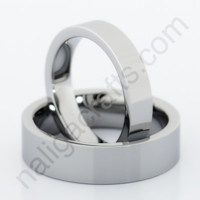 แหวนคู่ Grey Flat Band