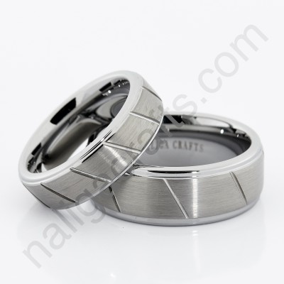 แหวนคู่ Grey Tire