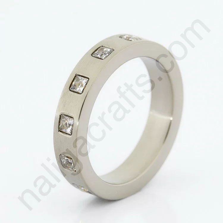 Raelynn Recycled Ring Silver P Silver Plated