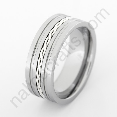 Silver Twist Flat (8มม.) Silver Twist Flat (8มม.)